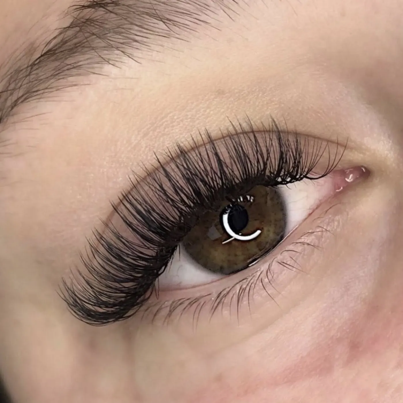 Natural Hybrid — eyelash extensions at Luxx Nail Bar Georgetown TX 78633